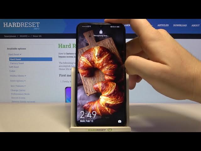 Video thumbnail for Honor 20i Face Unlock Test