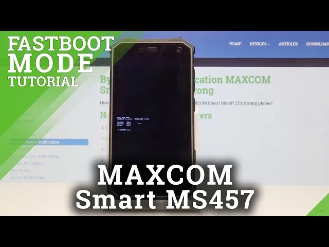 Video thumbnail for How to Activate Fastboot Mode in MAXCOM Smart MS457 Strong – Re-flash Partitions