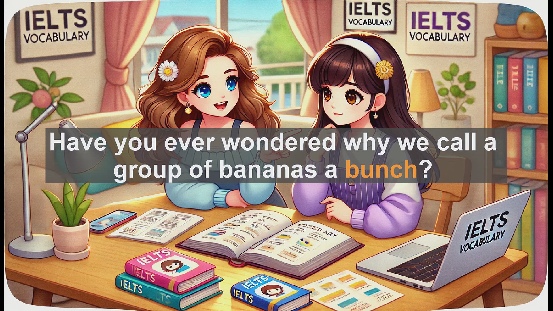'Video thumbnail for 2500 Must Know IELTS 6.5 Vocabulary - Understanding 'Bunch': A Key Word for IELTS Success'