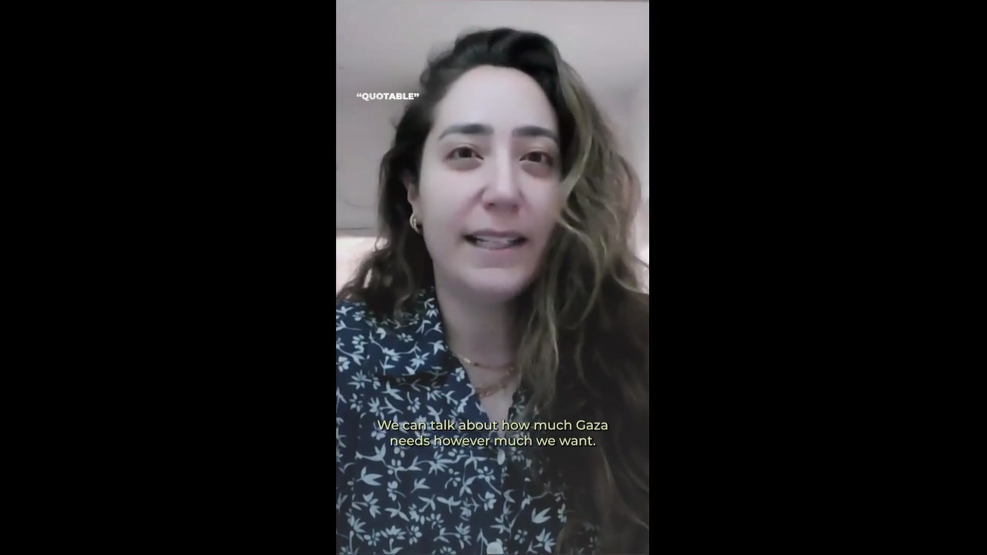 'Video thumbnail for Gaza is starving as "abundance of food" sits nearby'