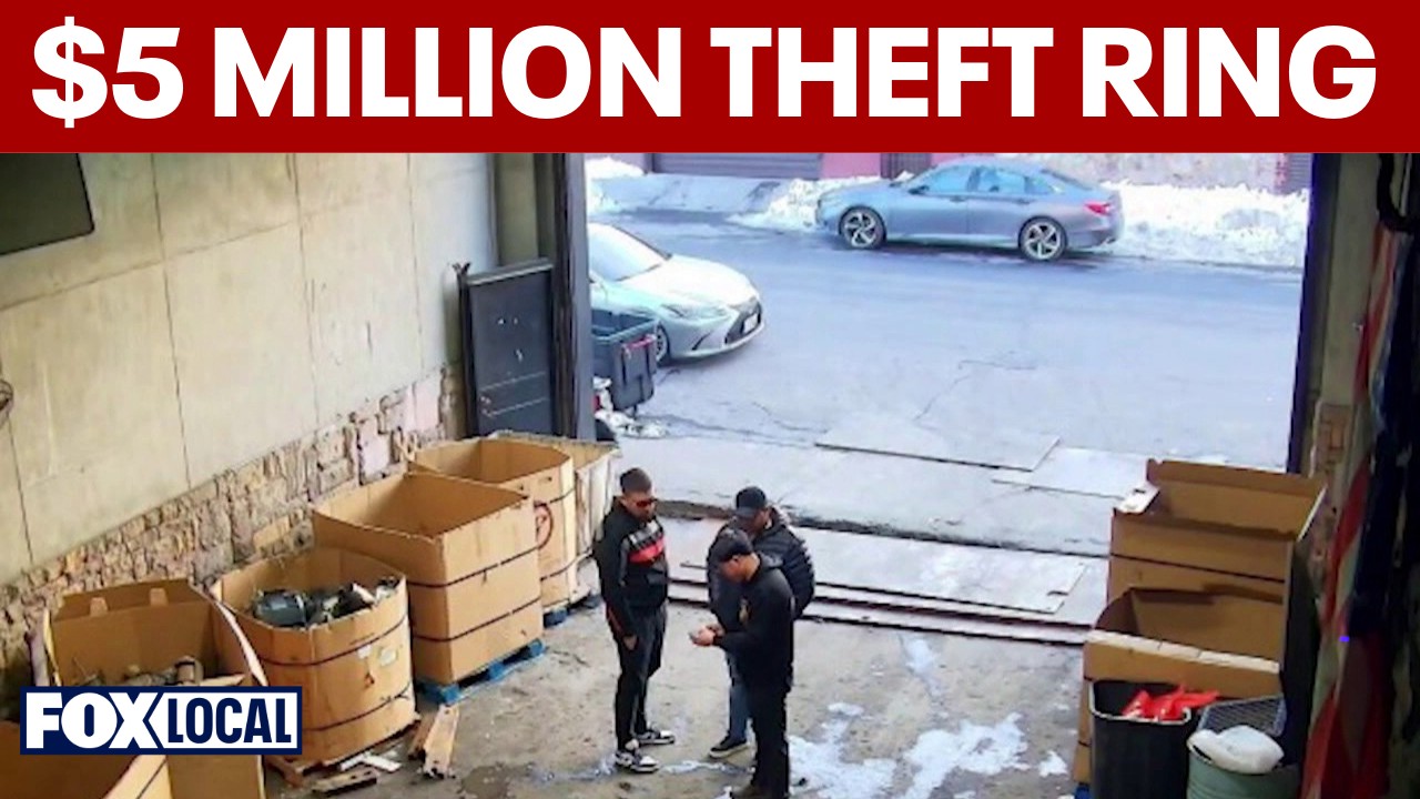 Video thumbnail for Authorities say crew stole $5 million in goods across Northeast