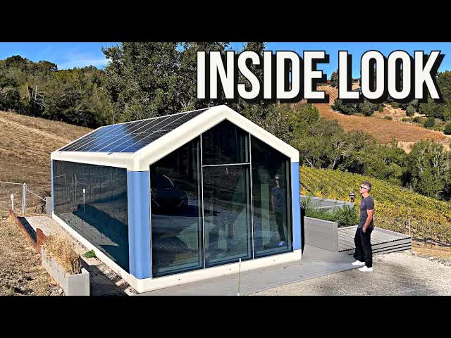 Video thumbnail for kerry tarnow: california prefab home tour: 400 sq ft tiny house review