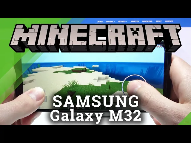 Video thumbnail for How Minecraft Performs on SAMSUNG Galaxy M32 – Minecraft Gameplay