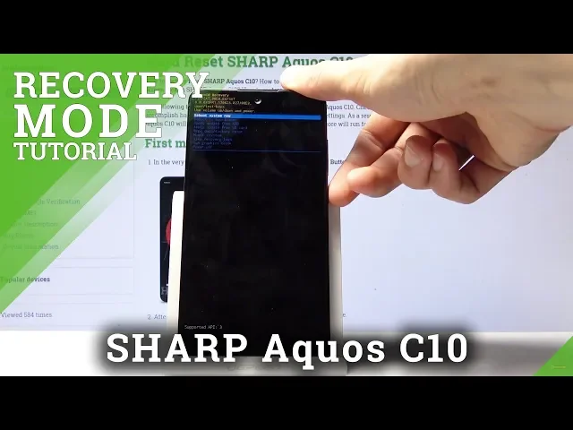 Video thumbnail for Recovery Mode SHARP Aquos C10 - How to Open & Use SHARP Recovery Mode