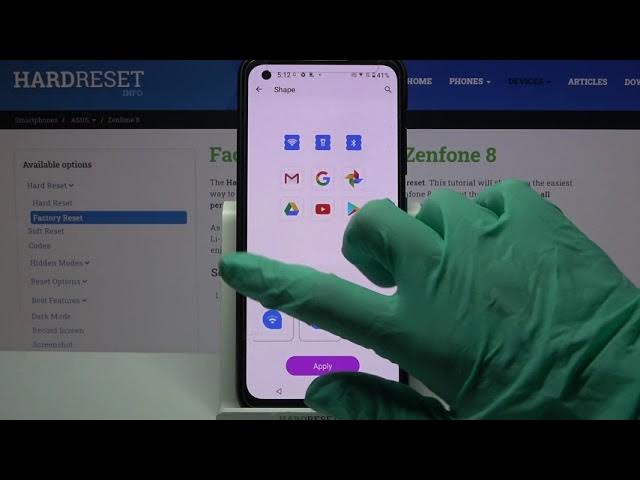 Video thumbnail for How to Change Icons Style in Asus Zenfone 8?