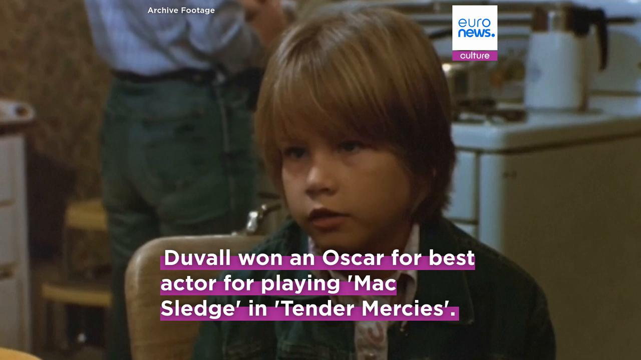 Video thumbnail for 'Godfather' and 'Apocalypse Now' actor Robert Duvall dead at 95