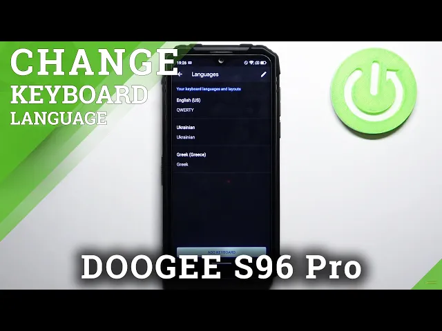 Video thumbnail for How to Change Keyboard Language in DOOGEE S96 Pro -  Set Up Keyboard Language