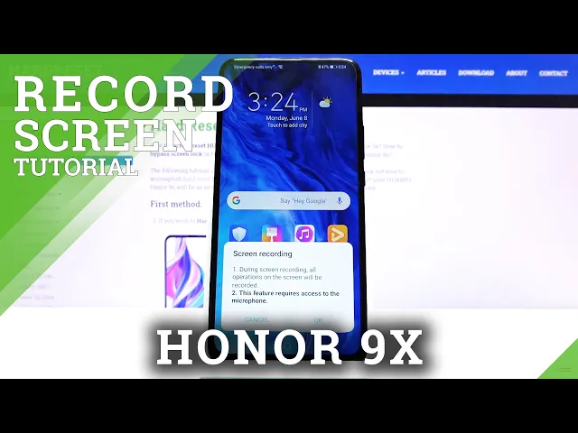Video thumbnail for How to Record Screen in Honor 9x – Screen Recorder