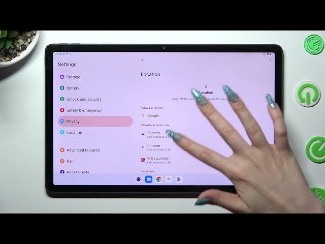 Video thumbnail for How to Change Apps Permissions on LENOVO Tab P11 Gen 2? - Manage App Settings