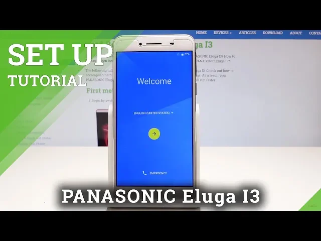 Video thumbnail for How to Set Up PANASONIC Eluga I3 - Activation & Configuration