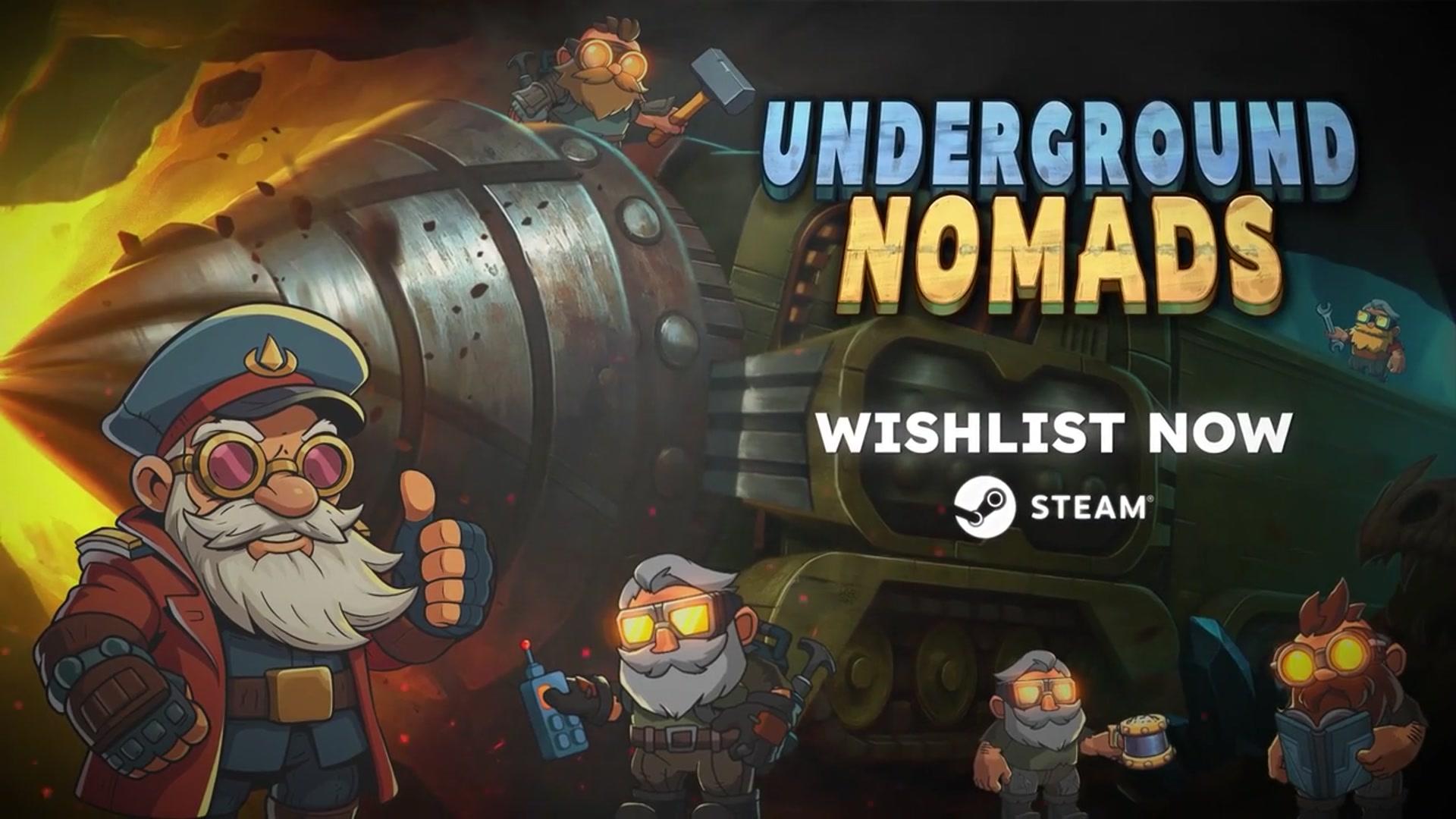 'Video thumbnail for Underground Nomads - Official Announcement Trailer'