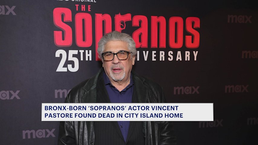 Video thumbnail for Bronx-born Sopranos' actor Vincent Pastore dies at 80 at City Island home