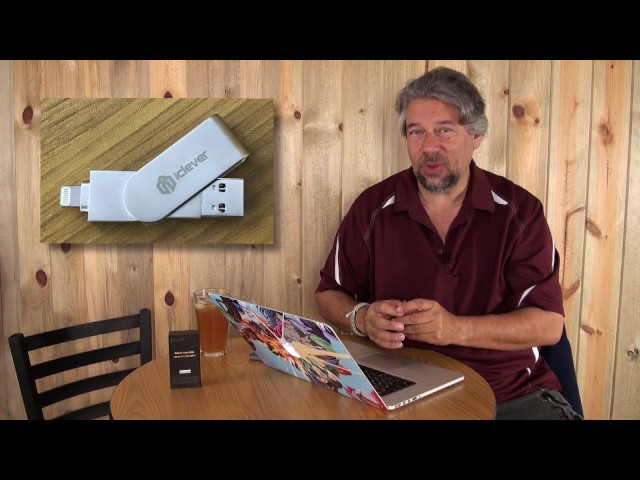 Video thumbnail for iClever 64GB Flash Drive with USB 3 0 and Lightning - Tested and Reviewed!