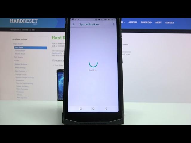 Video thumbnail for How to Switch On/Off Apps Notifications on DOOGEE S80 -  Customize Notifications