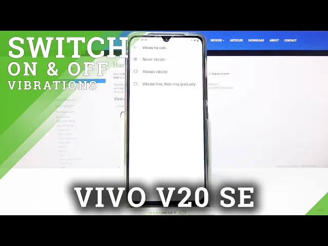 Video thumbnail for How to Enter Vibration Settings in VIVO V20 SE - Open Vibration Settings
