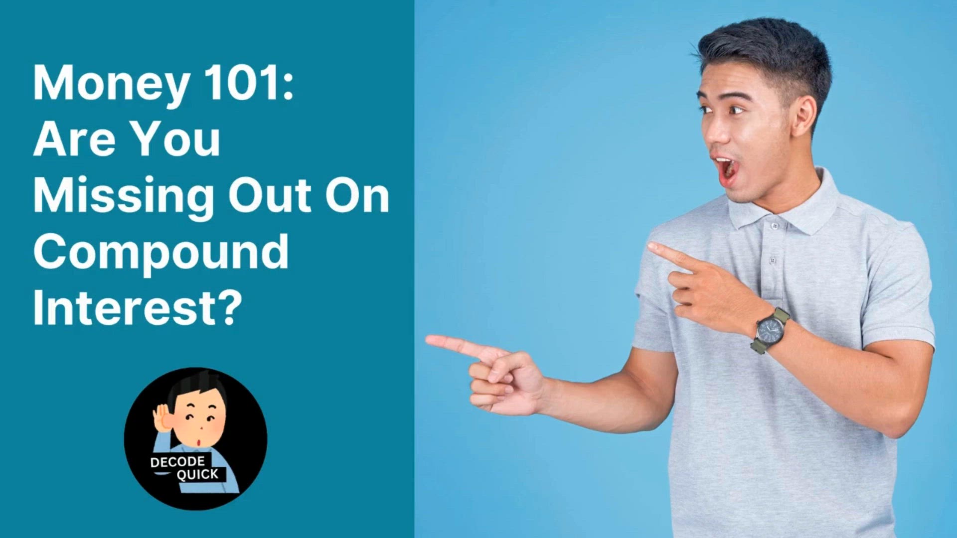 Video thumbnail for How Compound Interest Will 10X Your Earnings