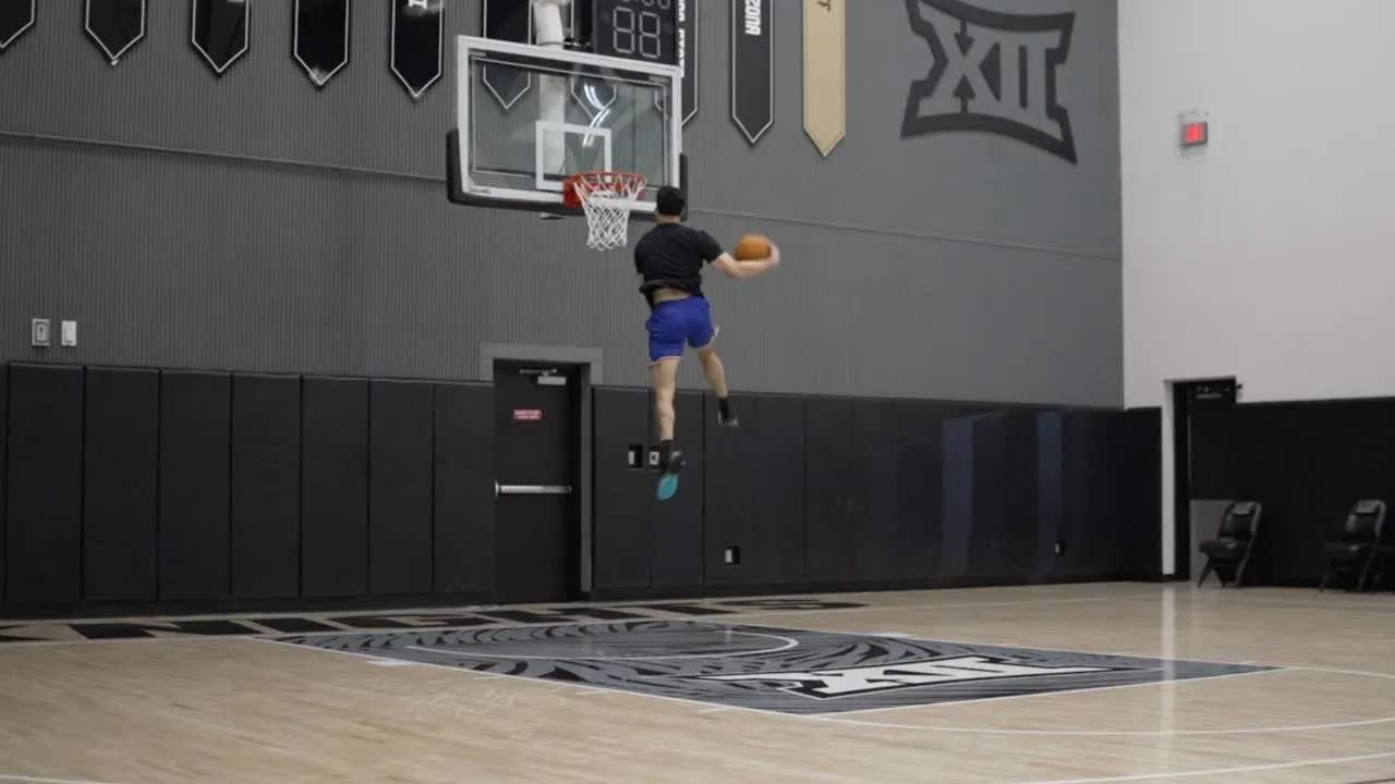 Video thumbnail for UCF Basketball Training: Dunk Session & 360 East Bay Highlights
