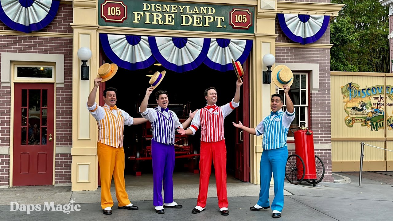 'Video thumbnail for Dapper Dans and Cruella at Disneyland 4K'