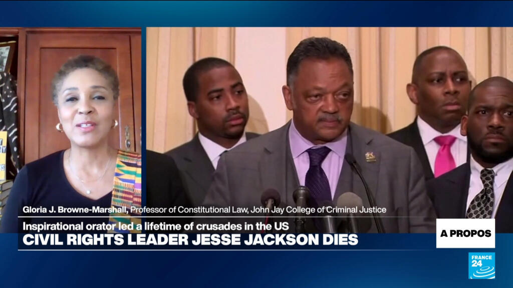 Video thumbnail for Jesse Jackson's death will 'harness the power of the people to go forward'