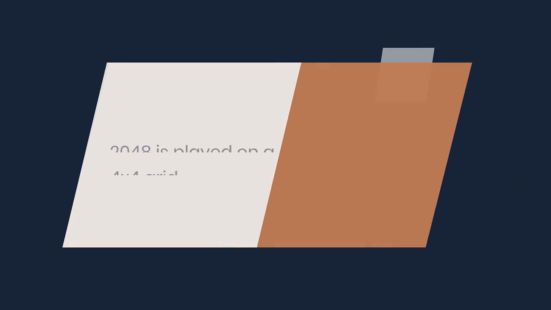 'Video thumbnail for 2048 Game Walkthrough'