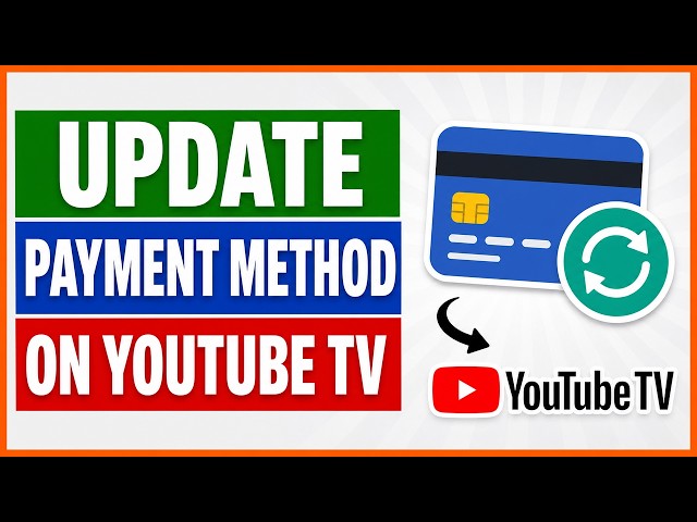 Video thumbnail for How To Update Payment Method On YouTube TV? [in 2026]