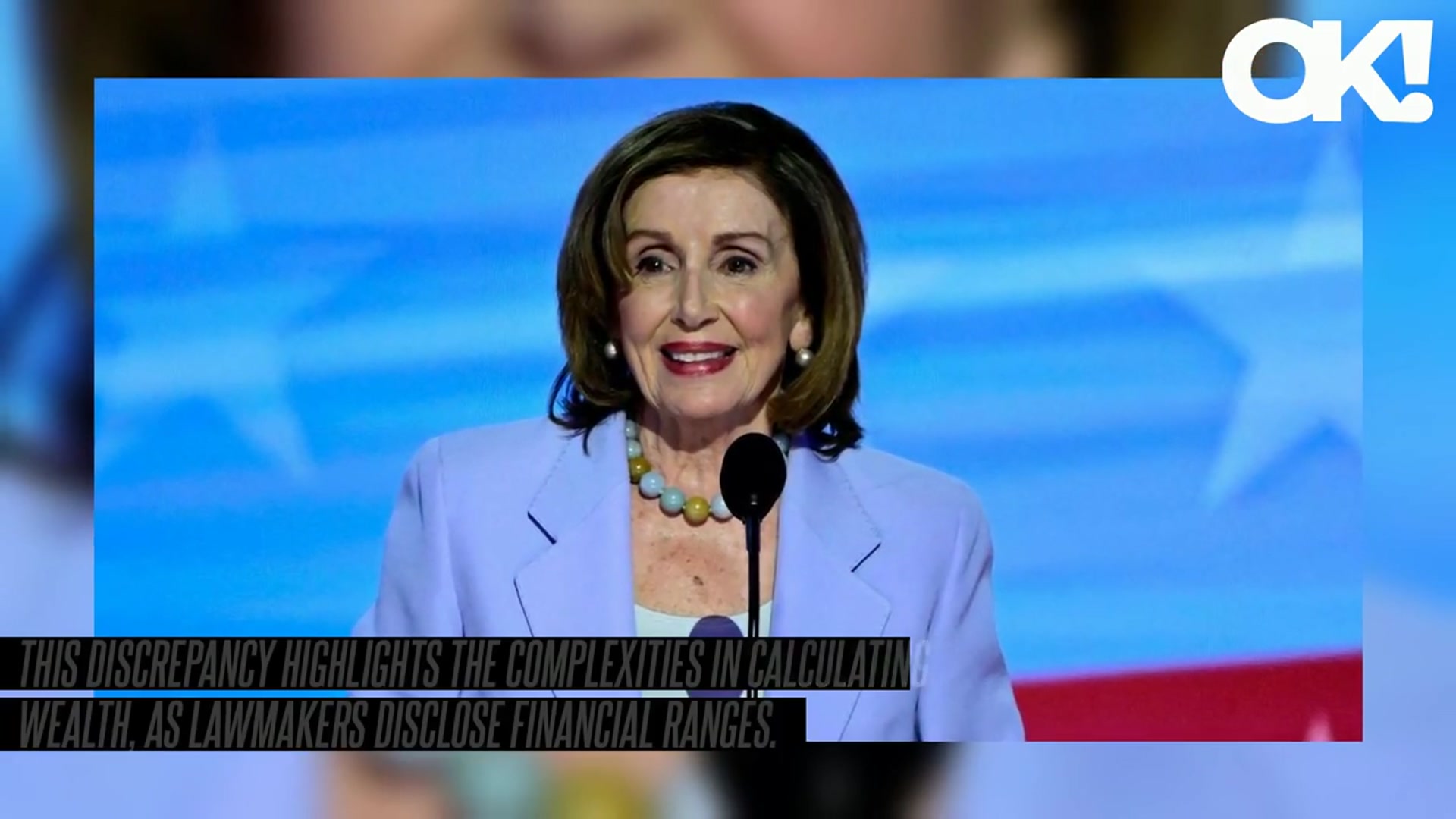 'Video thumbnail for Nancy Pelosi's Wealth Soars: Report Reveals Eye-Popping $42.5 Million Boost in 2024'