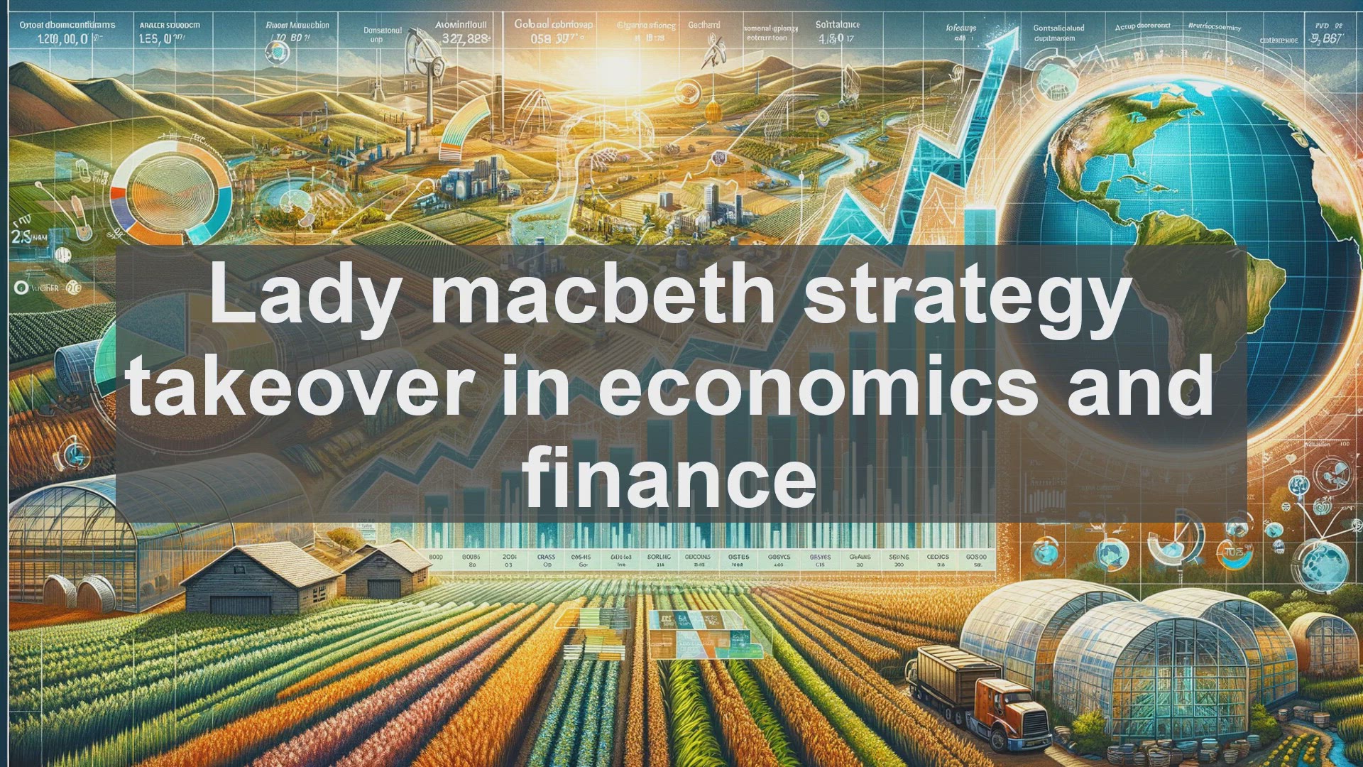 'Video thumbnail for Lady macbeth strategy takeover in economics and finance'