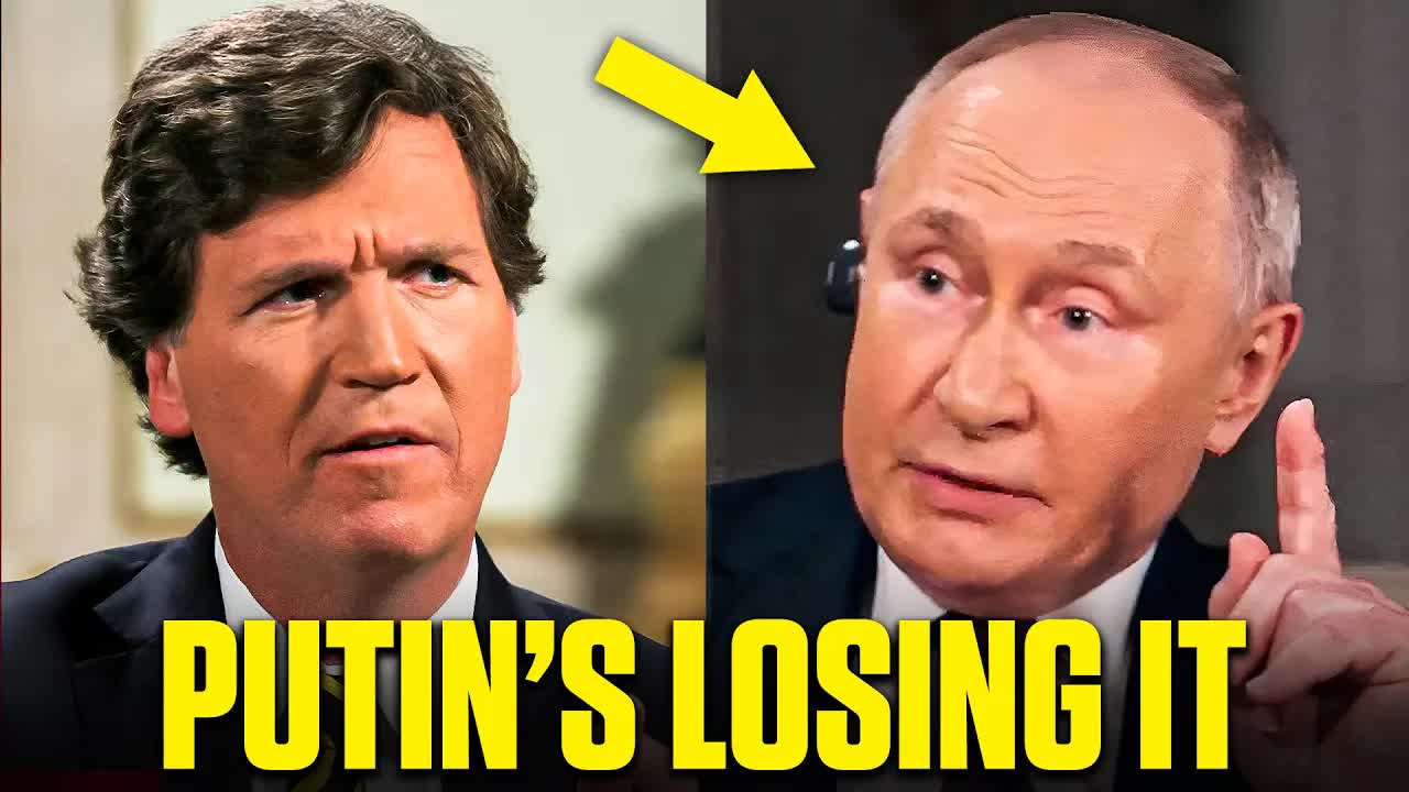 Video thumbnail for business basics: tucker carlson in russia: putin, ukraine war & u.s. foreign policy