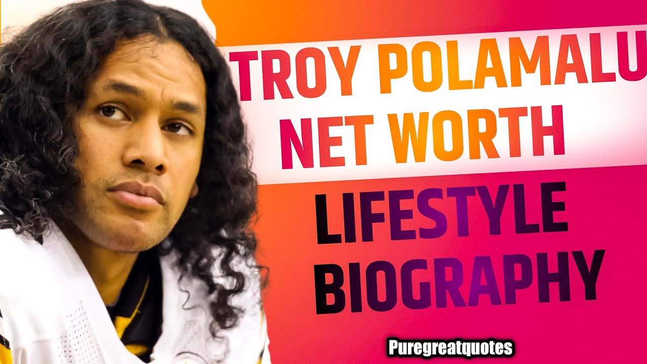 Video thumbnail for Troy Polamalu Net Worth 2023, Biography,  Charity, Age, Career, Height, Weight
