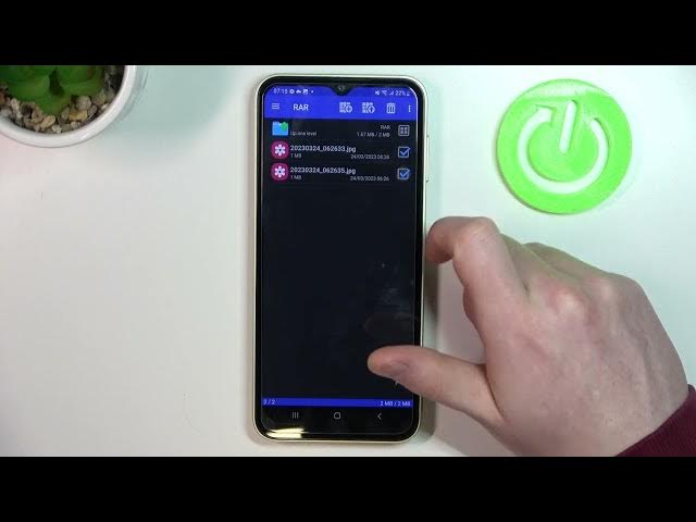 Video thumbnail for How To Unpack Rar or Zip Archives On Samsung Galaxy A54 5G