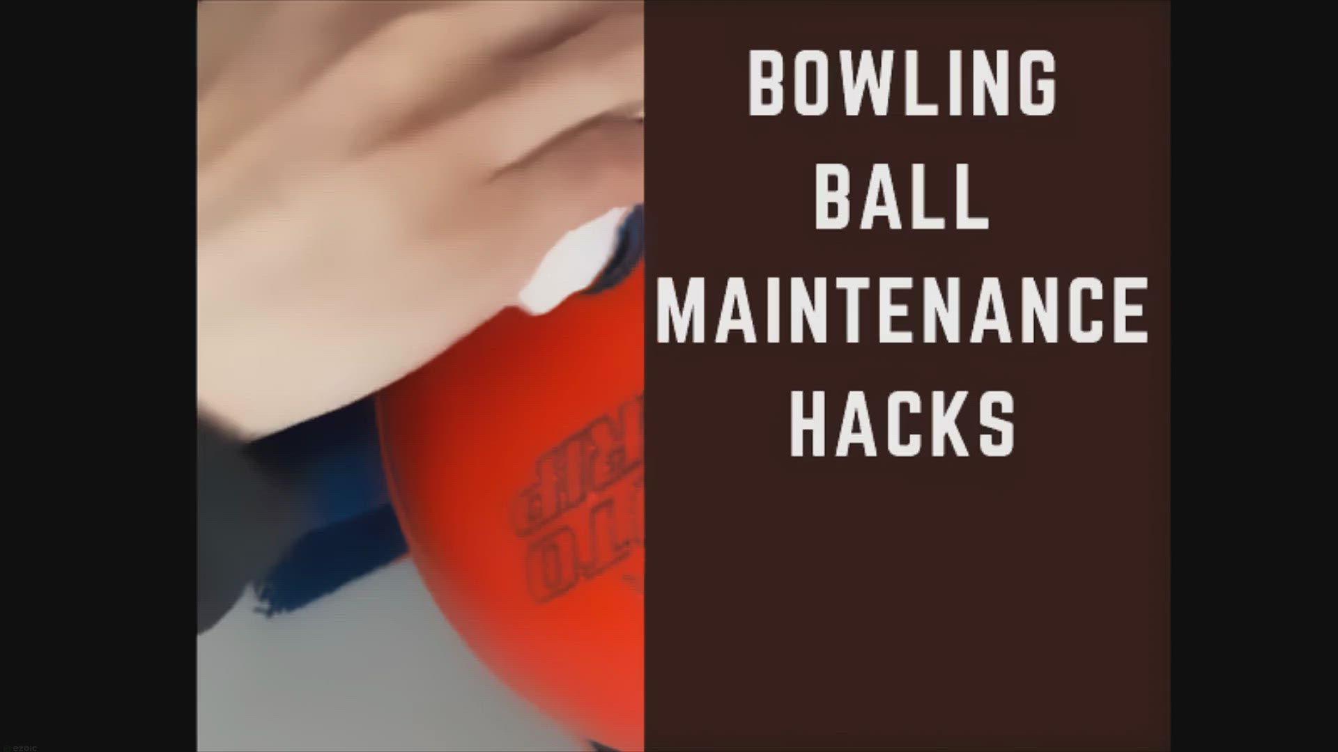 Video thumbnail for Bowling Ball Maintenance 101: Learn the Basics for Optimal Performance!