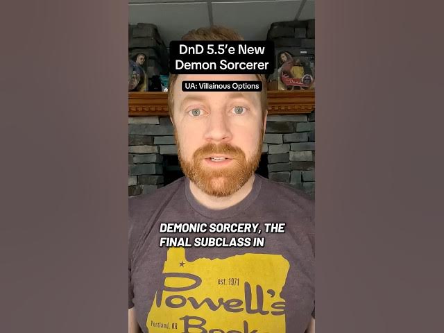 Video thumbnail for DnD 5.5’s new Demon Sorcerer