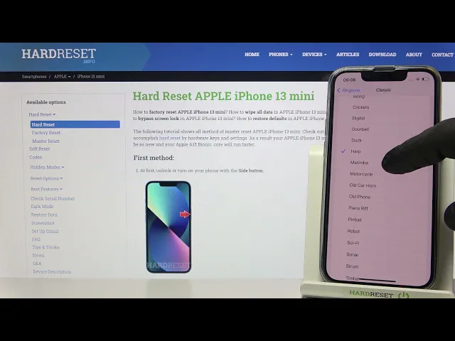 Video thumbnail for iPhone 13 mini | Classic Ringtones