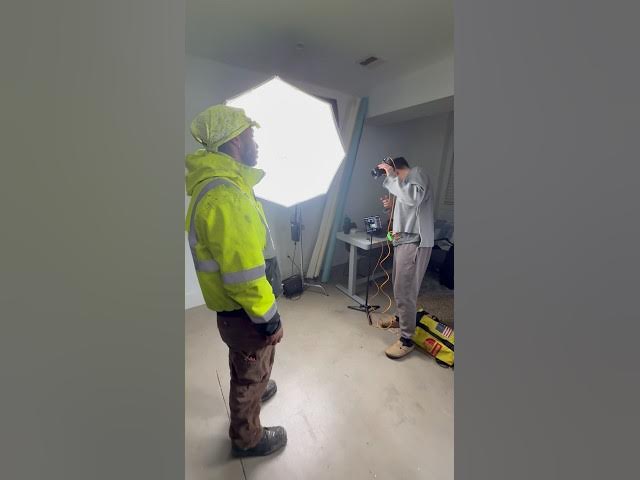 Video thumbnail for Portrait session at the Boston photo studio #photography