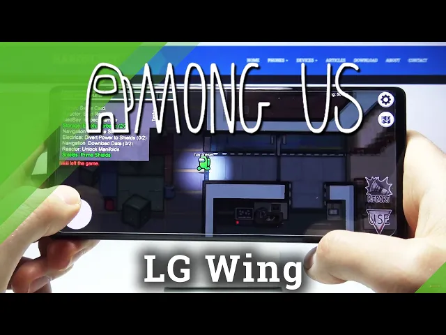 Video thumbnail for Gameplay of Among Us on LG WING - Efficiency Test