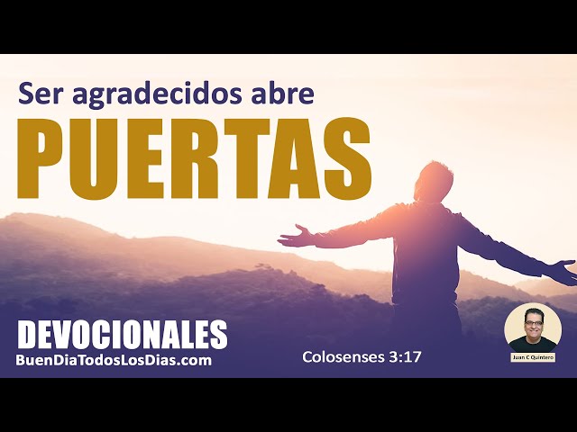 Video thumbnail for Obras y agradecimiento