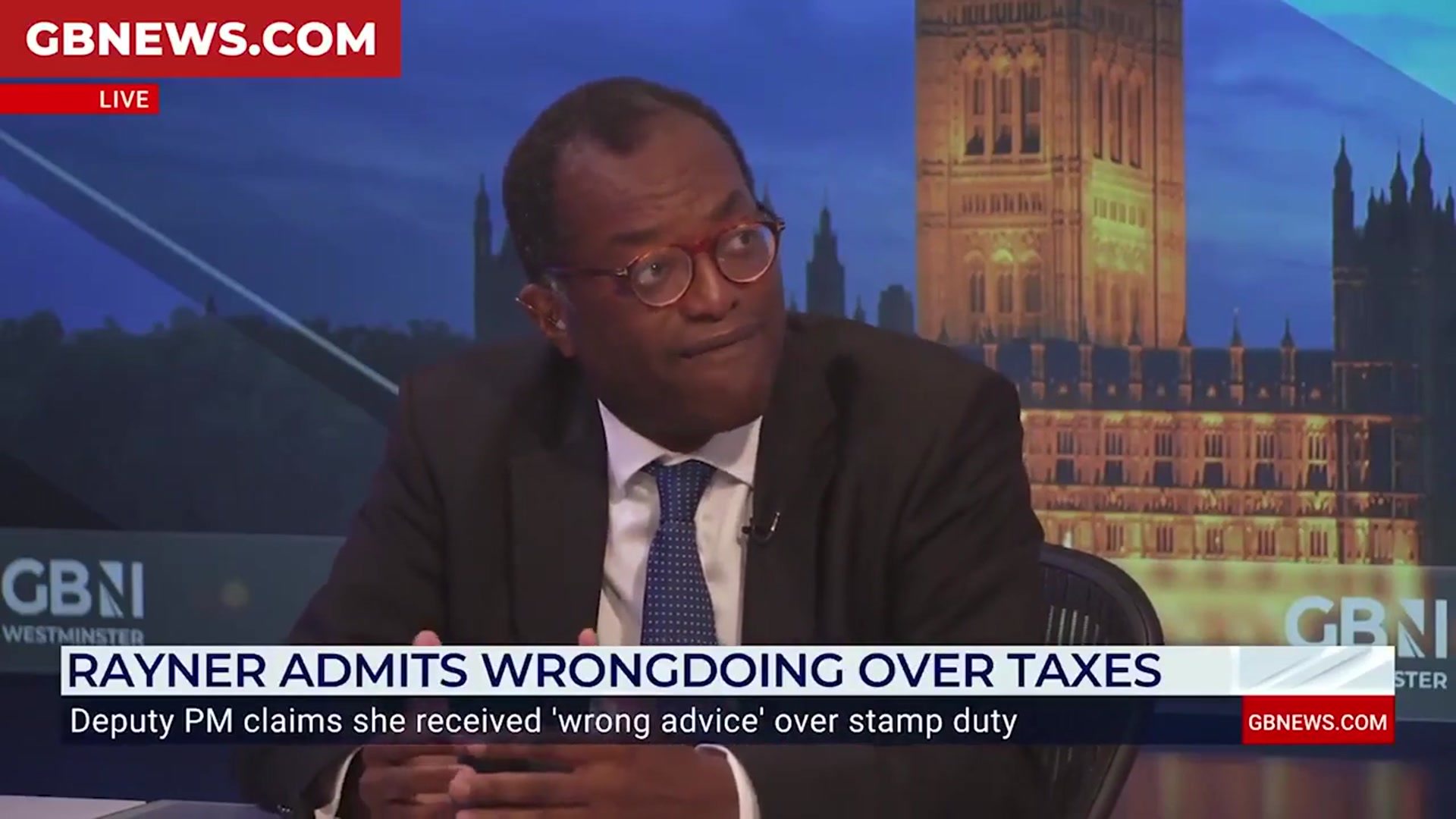 'Video thumbnail for WATCH: Kwasi Kwarteng accuses Angela Rayner of 'robbing the exchequer' amid tax affairs scandal'