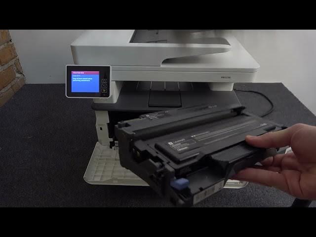Video thumbnail for How to replace toner on Lexmark 2200 series / How to change toner on Lexmark NB2236i