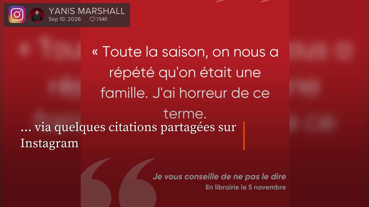 Video thumbnail for Yanis Marshall règle ses comptes avec la «Star Academy».