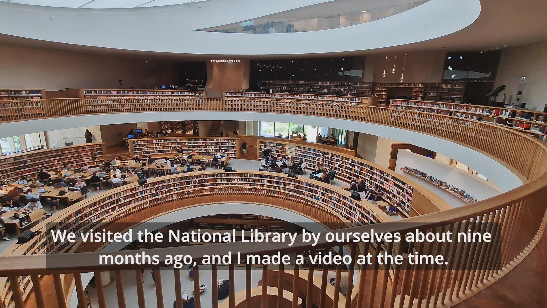 'Video thumbnail for Tour of The National Library of Israel'