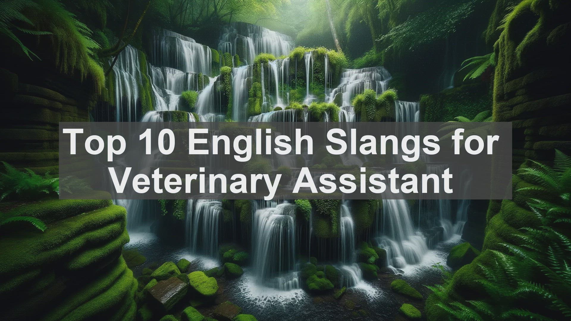 'Video thumbnail for Top 10 English Slangs for Veterinary Assistant'