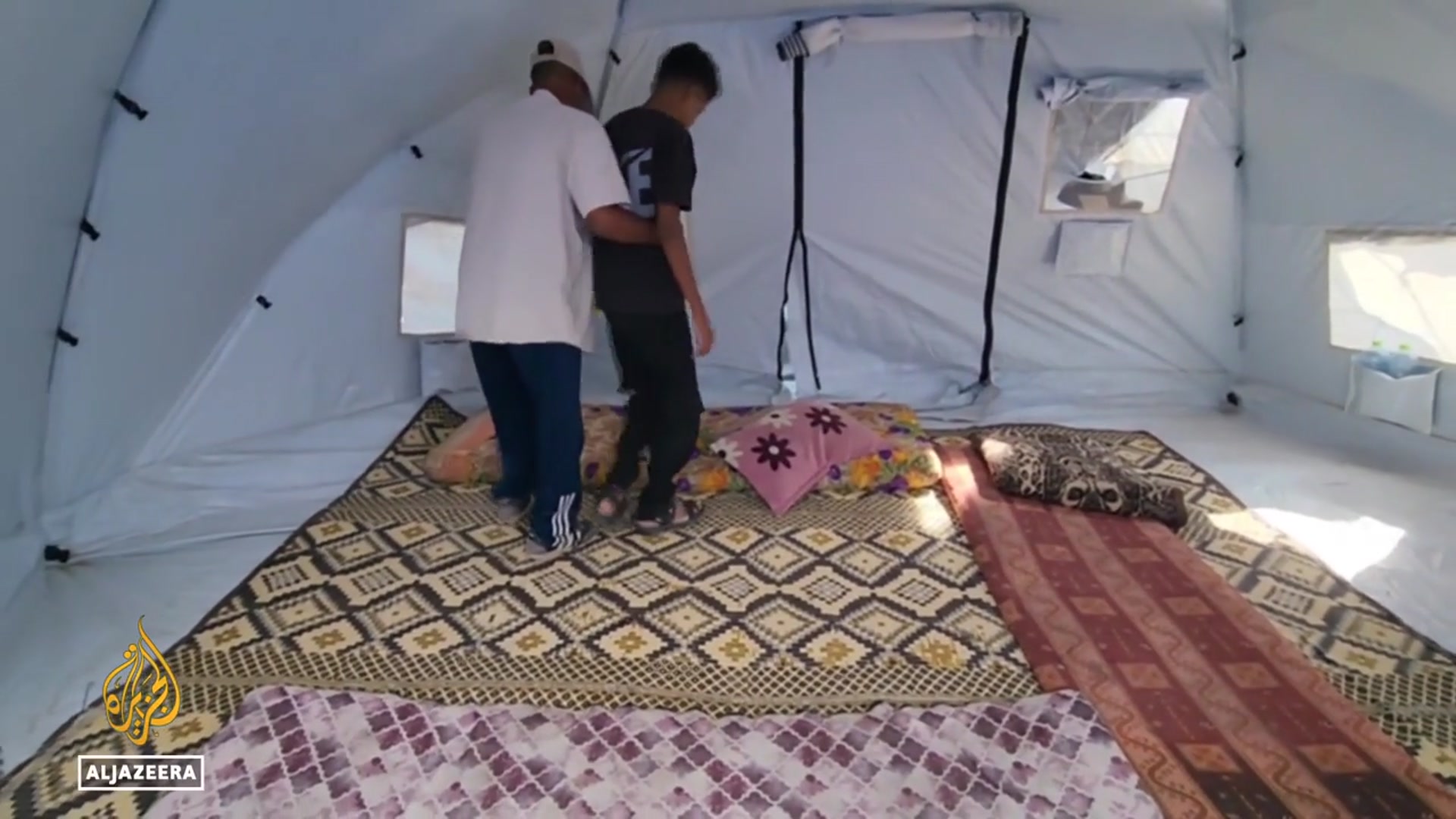 'Video thumbnail for Gaza children's silent trauma: 80% of young people show signs of 'severe trauma''