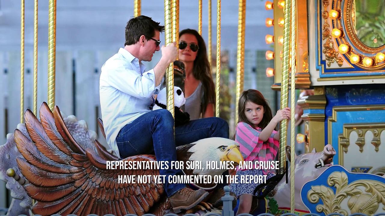 Video thumbnail for IN CASE YOU MISSED IT: Tom Cruise and Katie Holmes's daughter Suri Cruise reportedly drops surname.