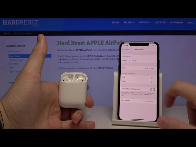 Video thumbnail for How to Fix Automatic Ear Detection AirPods | Manage Ear Detection