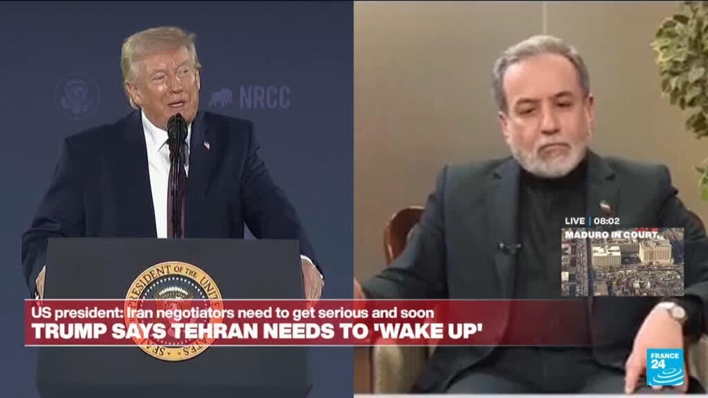 Video thumbnail for Iran, US harden positions as Tehran tightens grip on Strait of Hormuz