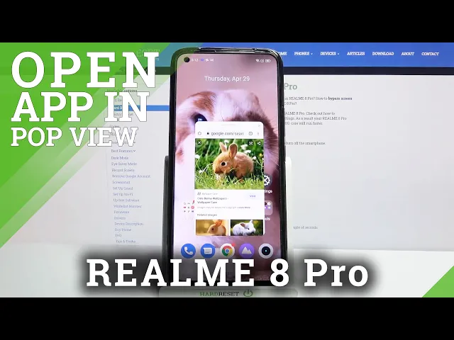 Video thumbnail for How to Use Pop Up View in REALME 8 Pro - Show Windowed Apps