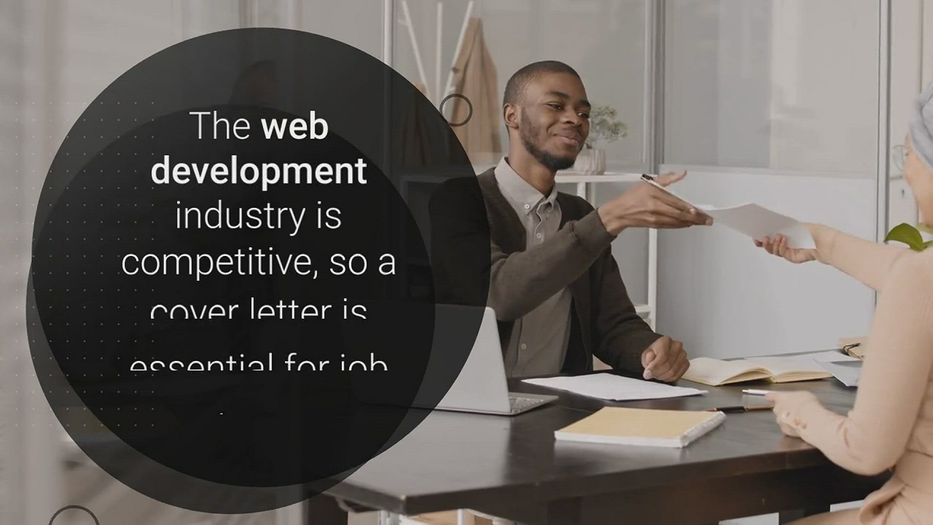 'Video thumbnail for Your Complete Guide to Writing a Cover Letter as a Web Developer'