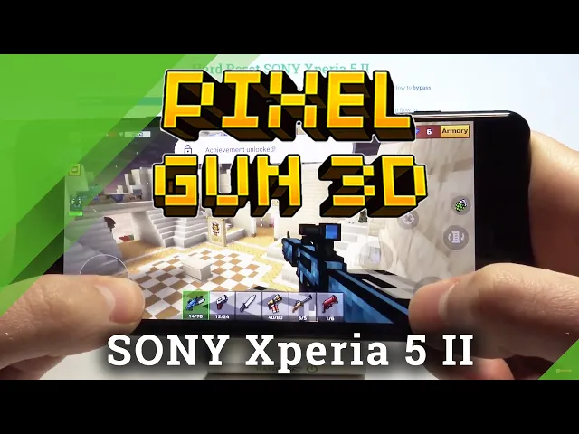 Video thumbnail for How Pixel Gun 3D works on Sony Xperia 5 II – Game Test