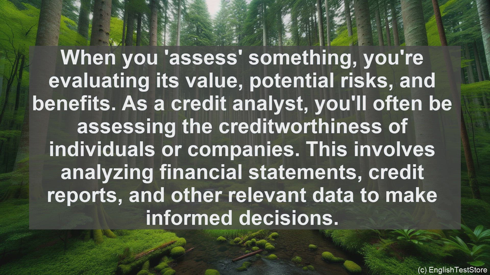 'Video thumbnail for Top 10 English Verbs for Credit Analyst'