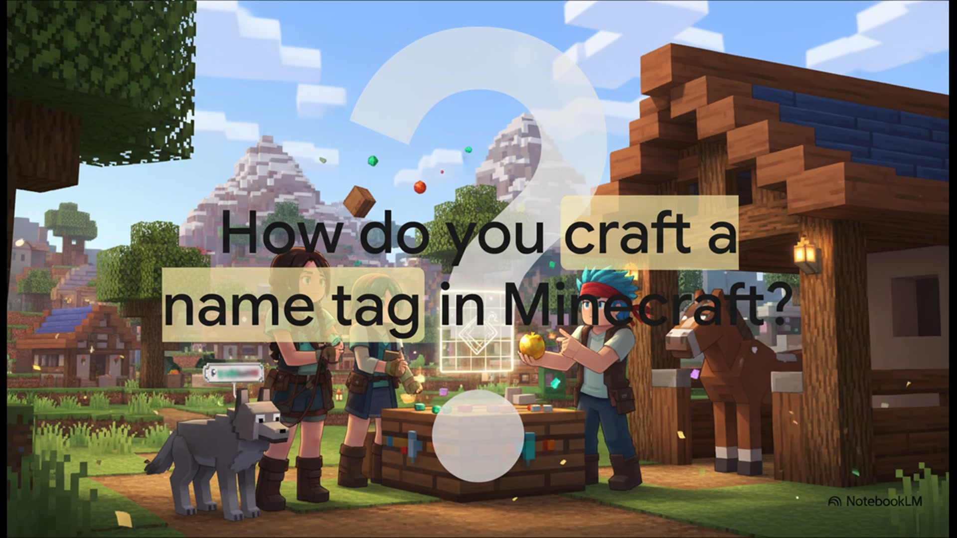 Video thumbnail for How to Get Name Tags in Minecraft | The Ultimate Name Tag Acquisition Guide